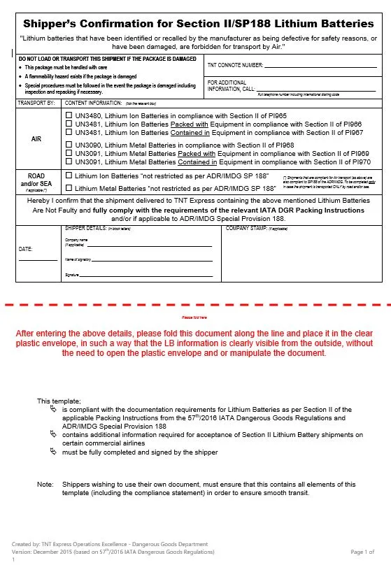 TNT akkumul&aacute;tor nyilatkozat